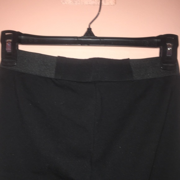 Size XS Material Girl Leggings w Pleather Panels - Picture 4 of 5